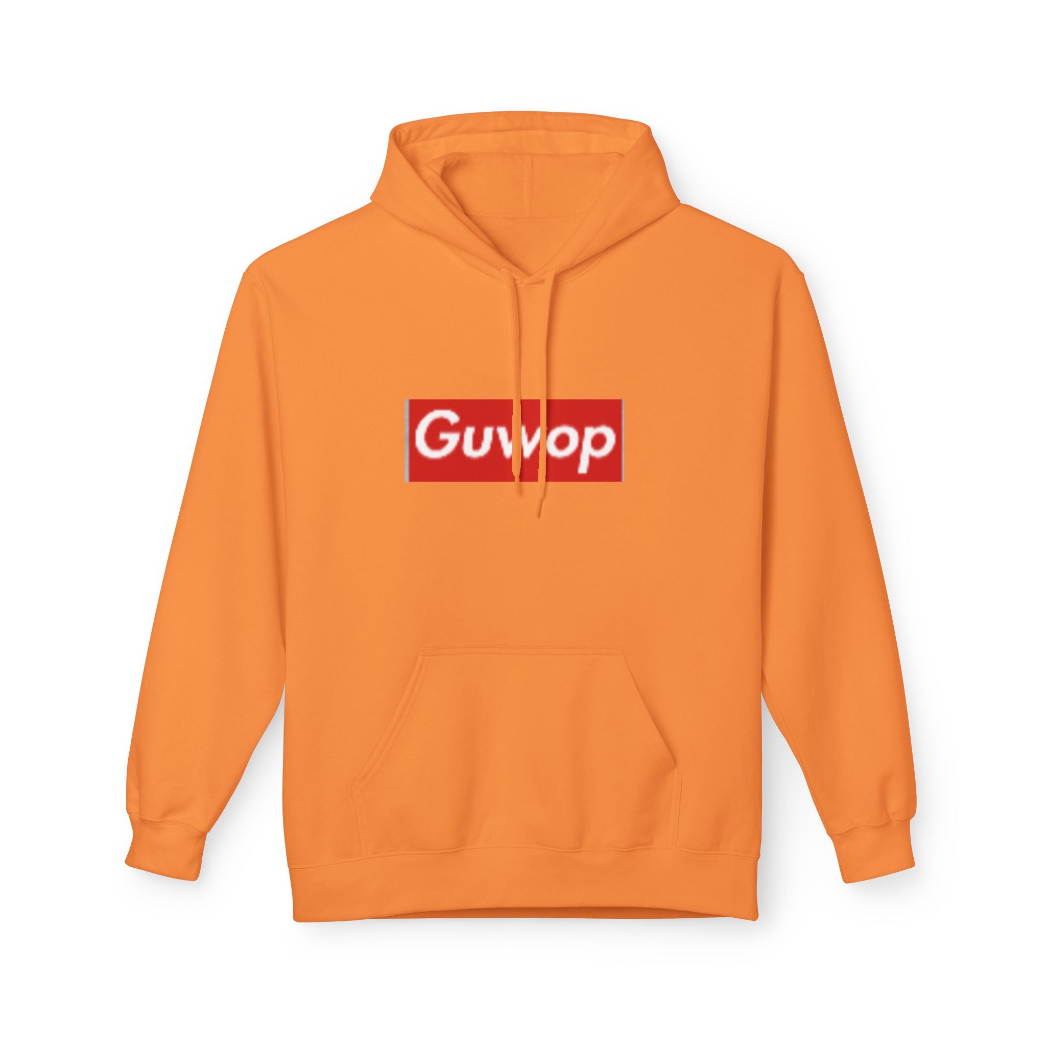 Guwop Graphic Hoodie — Orange